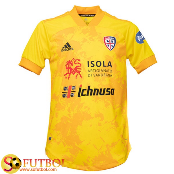 Camiseta Futbol Cagliari Tercera 2020/21