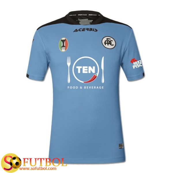 Camiseta Futbol Spezia Calcio Tercera 2020/21