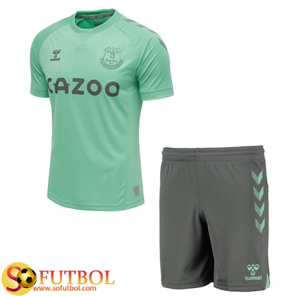 Camiseta Futbol FC Everton Ninos Tercera 2020/21