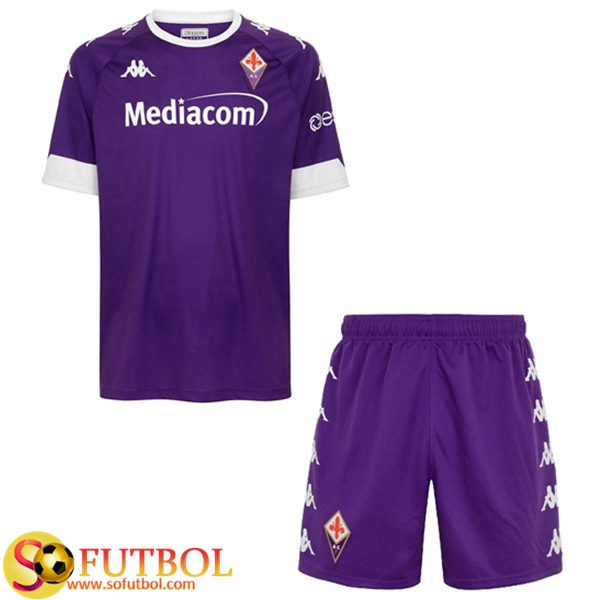 Camiseta Futbol ACF Fiorentina Ninos Primera 2020/21