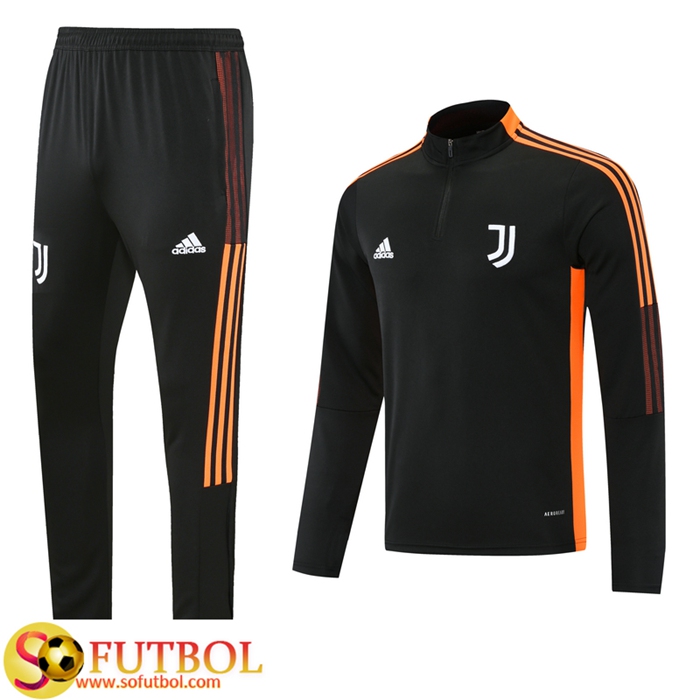 Chandal Equipos De Futbol Juventus Negro/Orange 2021/2022