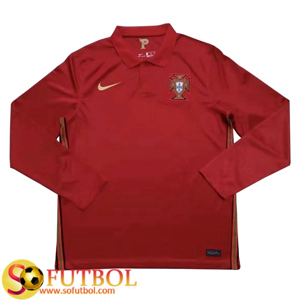 Camisetas Futbol Portugal Primera Manga Larga 2020/2021