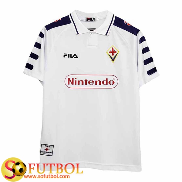 Camiseta Futbol ACF Fiorentina Retro Segunda Primera 1998