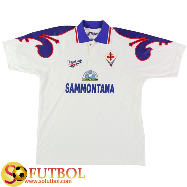 Camiseta Futbol ACF Fiorentina Retro Segunda Primera 1995/1996