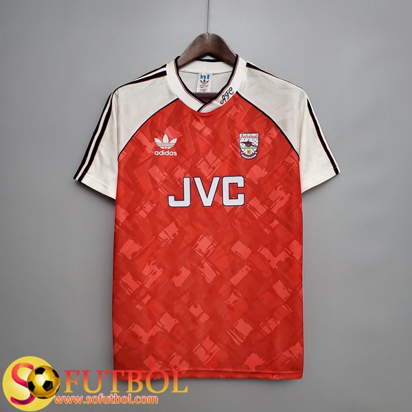 Camiseta Futbol Arsenal Retro Primera 1990/1992