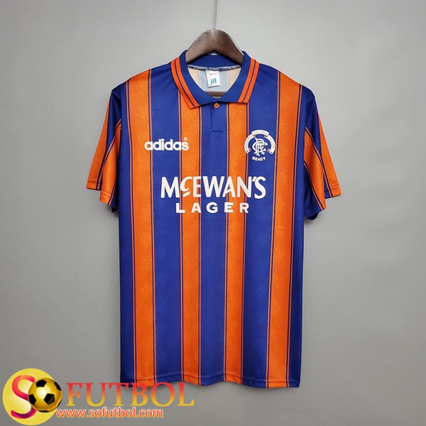 Camiseta Futbol Rangers FC Retro Segunda 1993/1994