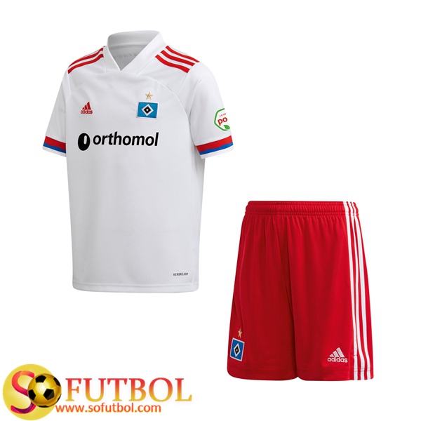 Camiseta + Pantalones HSV Hamburg Ninos Primera 2020/21