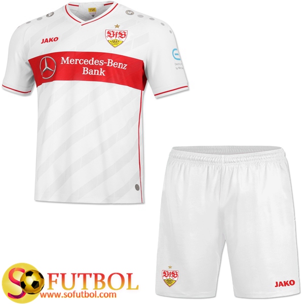 Camiseta + Pantalones VfB Stuttgart Ninos Primera 2020/21