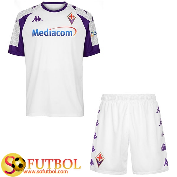 Camiseta + Pantalones ACF Fiorentina Ninos Segunda 2020/21