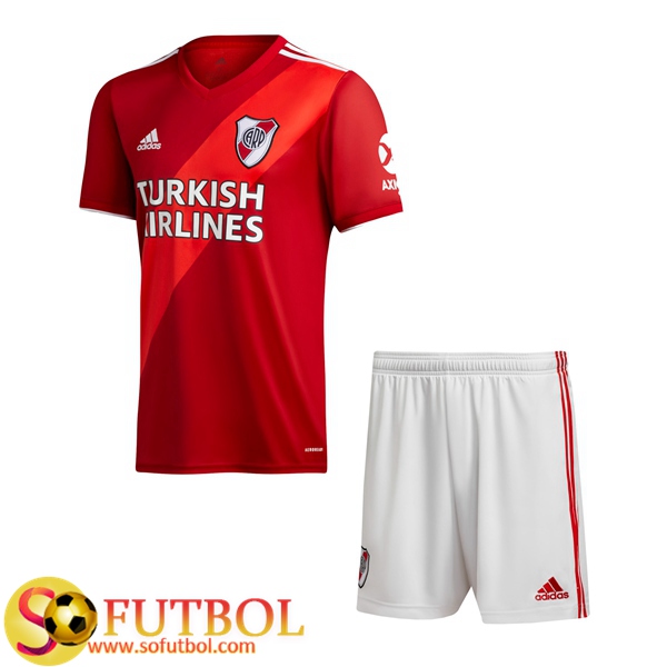 Camiseta + Pantalones River Plate Ninos Segunda 2020/21