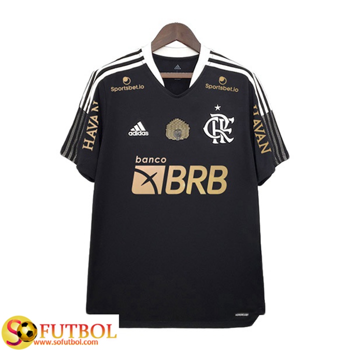 Camiseta Futbol ALL Sponsor Flamengo Alternativo 2021/2022