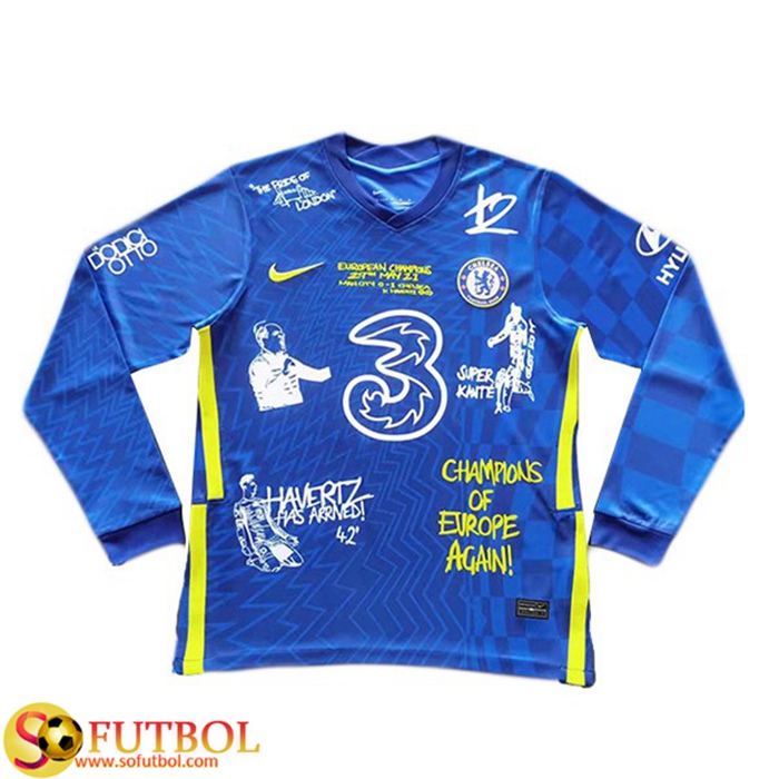 Camiseta Futbol Dodici x Chelsea Special Titular Manga Larga 2021/2022