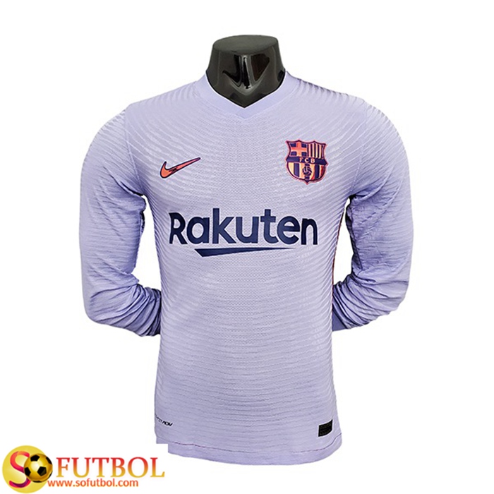 Camiseta Futbol FC Barcelona Alternativo Manga Larga 2021/2022