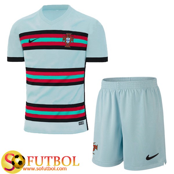 Camiseta + Pantalones Portugal Ninos Segunda 2020/21