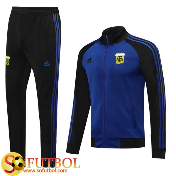 Chandal Futbol Argentina Azul 2020/21 Chaqueta y Pantalon Entrenamiento