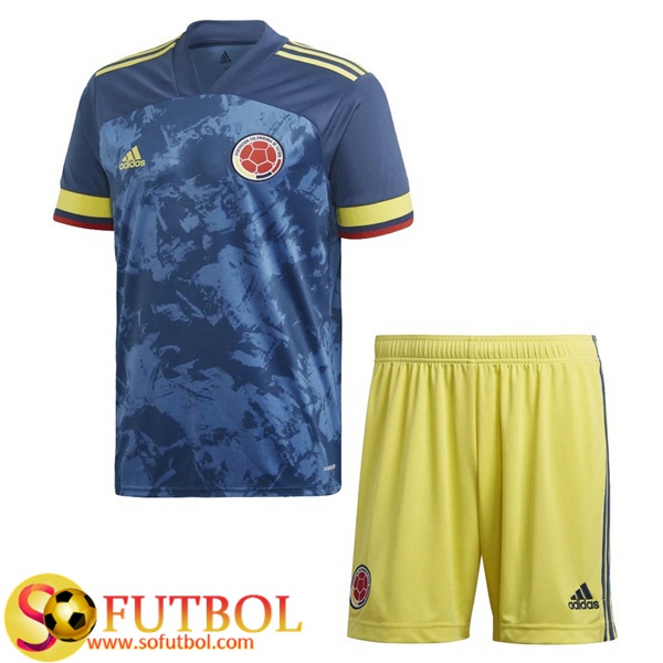 Camiseta Futbol Colombia Ninos Segunda 2020/2021