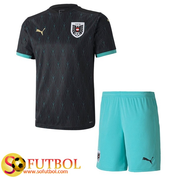 Camiseta Futbol Austria Ninos Segunda 2020/2021 Camiseta Futbol Austria Ninos Segunda 2020/2021