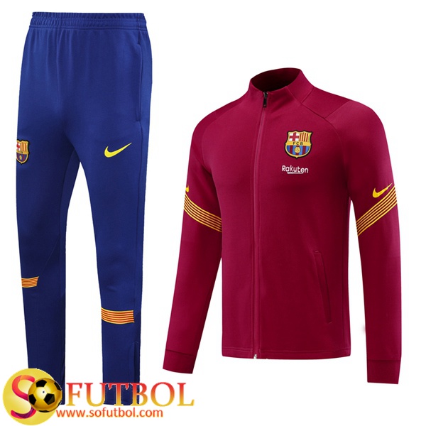 adiós Decoración Afirmar Replicas Exactas | Chandal Futbol FC Barcelona Roja 2020/2021 Chaqueta y  Pantalon Entrenamiento