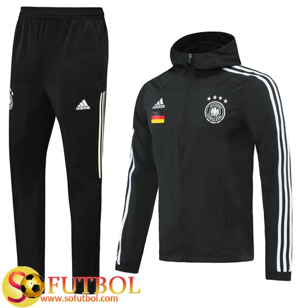 Chandal de Chaqueta del Alemania 2022-2023 Negro