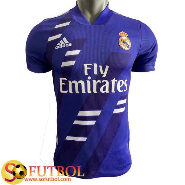 Camiseta entrenamiento real madrid azul Clearance