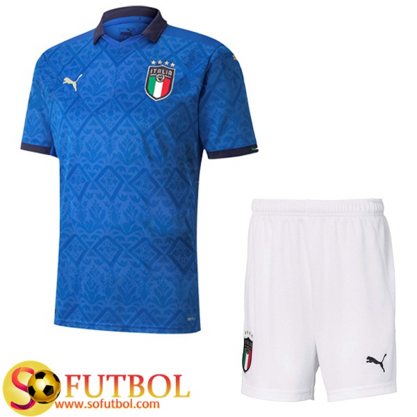 Camiseta + Pantalones Italia Ninos Primera 2020/21