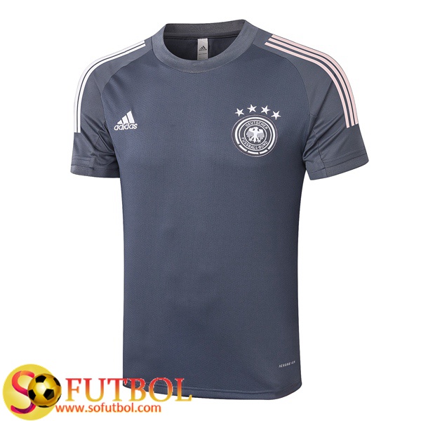 Camisetas entrenamiento Alemania Gris Oscuro 2020/2021