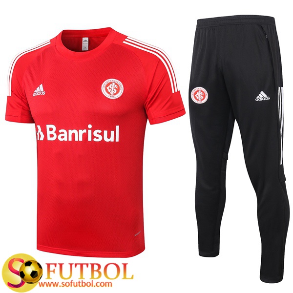 Camisetas entrenamiento SC Internacional + Pantalones Roja 2020/2021