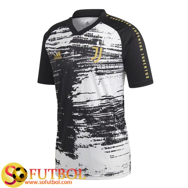 Camiseta Entrenamiento Juventus Negro/Blanco 2020/2021
