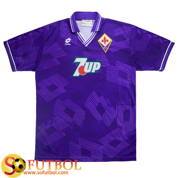 Camiseta Futbol ACF Fiorentina Retro Primera 1992/1993