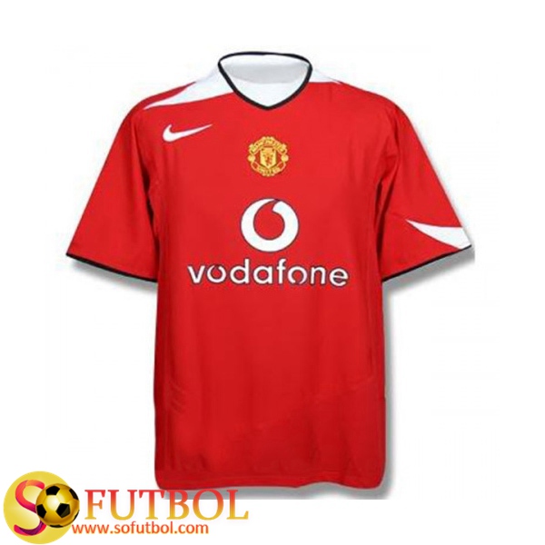 Camiseta Futbol Manchester United Retro Primera 2004/2006