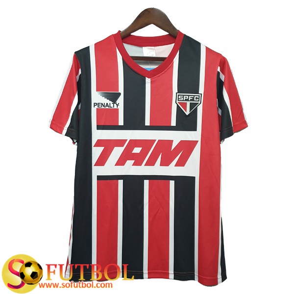 Camiseta Futbol Sao Paulo FC Retro Segunda 1993