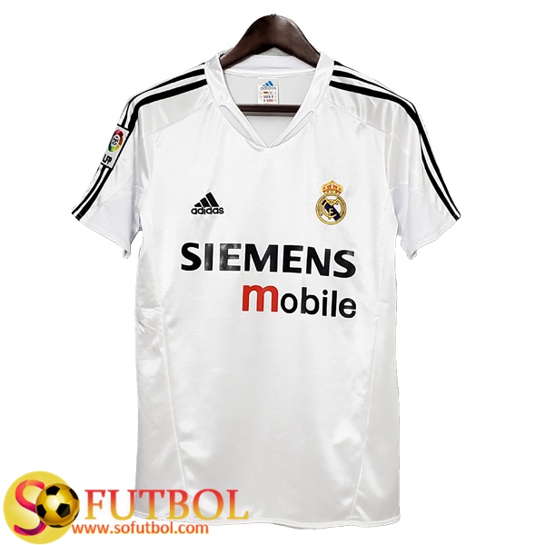 Camiseta Futbol Real Madrid Retro Primera 2004/2005