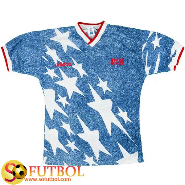 Camiseta Futbol Estados Unidos Retro Segunda 1994 Camiseta Futbol Estados Unidos Retro Segunda 1994