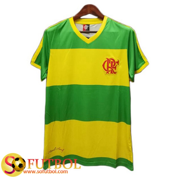 Camiseta Futbol Flamengo Retro Verde 2004