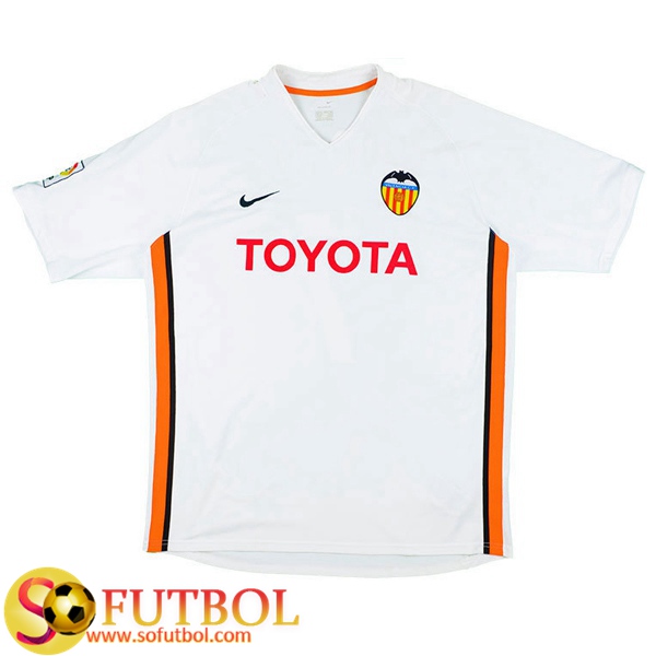 camiseta retro valencia cf