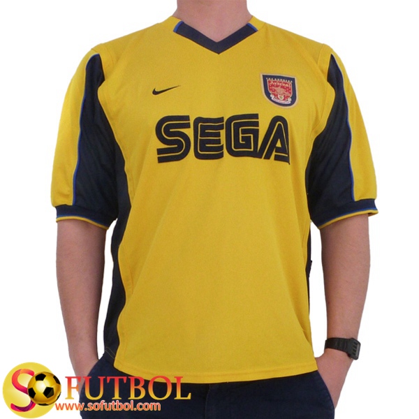 Camiseta Futbol Arsenal Retro Segunda 1999/2001