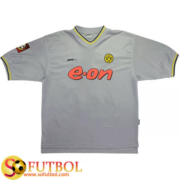 Camiseta Futbol Dortmund BVB Retro Segunda 2000/2001