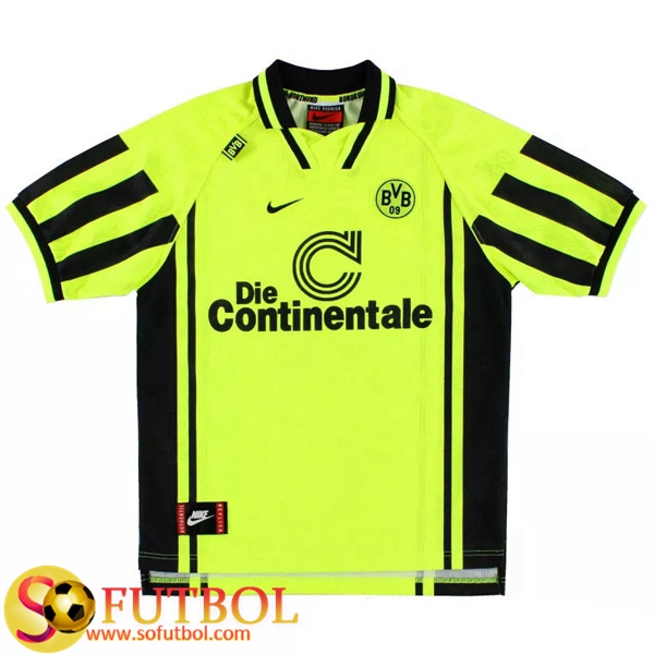 Camiseta Futbol Dortmund BVB Retro Primera 1996/1997