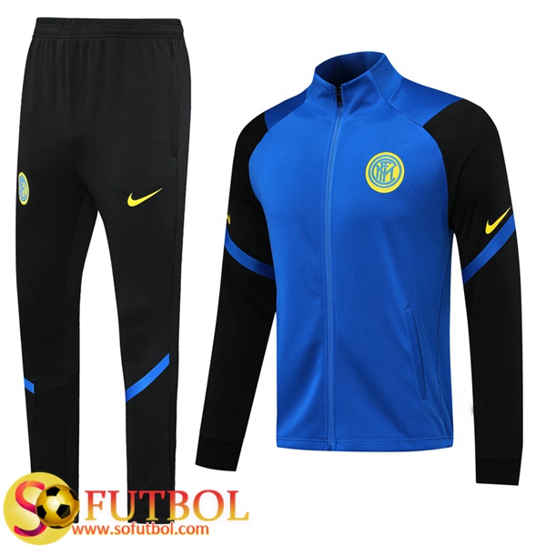 Chandal Futbol Inter Milan Azul 2020/2021 Chaqueta y Pantalon Entrenamiento