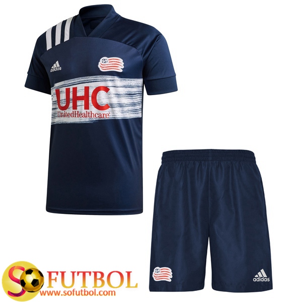 Camiseta + Pantalones New England Revolution Ninos Primera 2020/21 Camiseta + Pantalones New England Revolution Ninos Primera 2020/21