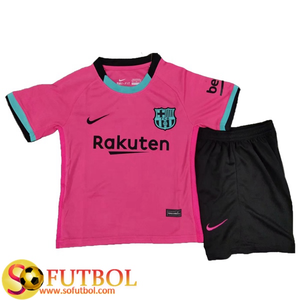 Camiseta + Pantalones FC Barcelona Ninos Tercera 2020/21