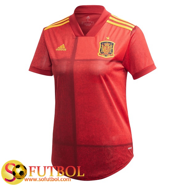 Camiseta Futbol España Mujer Primera 2020/21