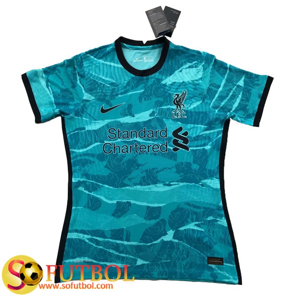 Camiseta Futbol FC Liverpool Mujer Segunda 2020/21