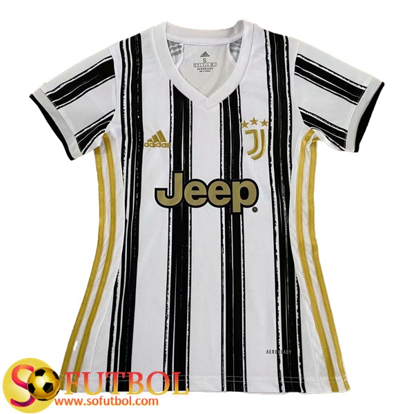 Camiseta Futbol Juventus Mujer Primera 2020/21