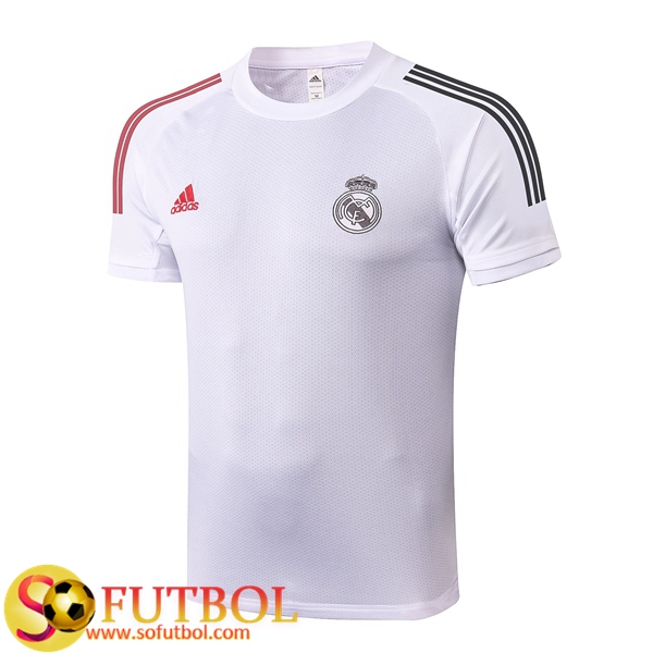 Camisetas Entrenamiento Real Madrid Blanco 2020/2021