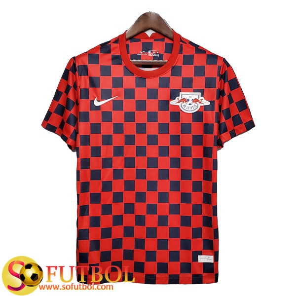 Camisetas Entrenamiento RB Leipzig Roja 2020/2021 Camisetas Entrenamiento RB Leipzig Roja 2020/2021