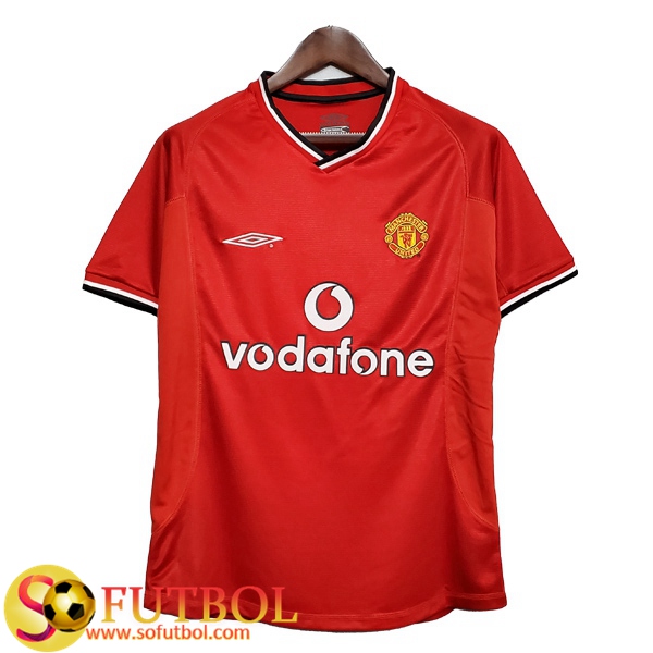 Camiseta Futbol Manchester United Retro Primera 2000/2001