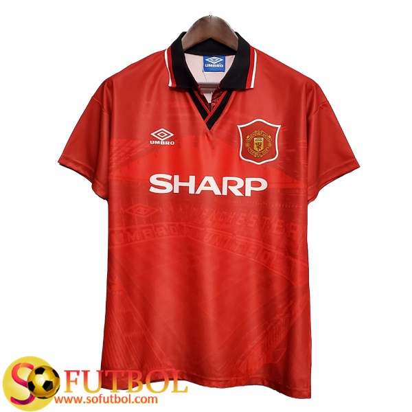 Camiseta Futbol Manchester United Retro Primera 1994/1996