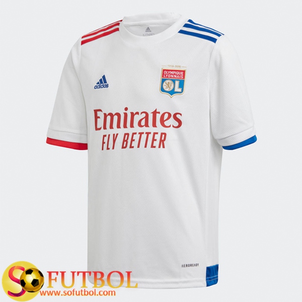 Camiseta Futbol Lyon OL Primera 2020/21