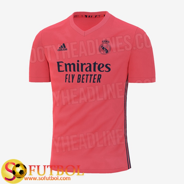 Camiseta Futbol Real Madrid Segunda 2020/21